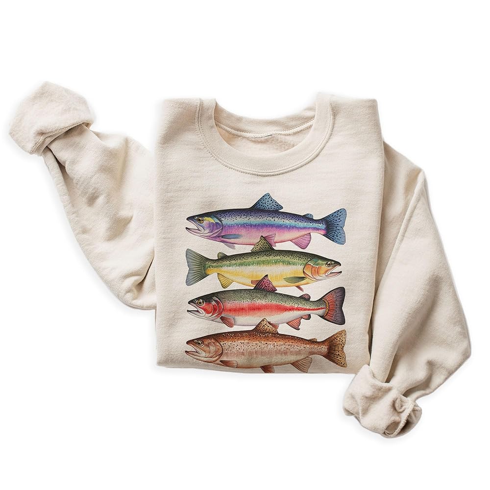 vintage cat × fish × flower sweat vintage cat × fish × flower sweat レディース